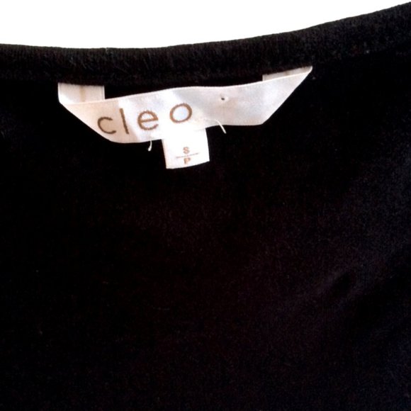 cleo Art Face Print Top S - Picture 5 of 6